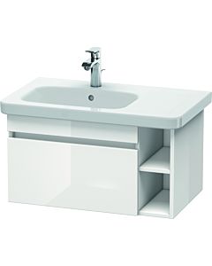 Duravit DuraStyle vasque DS639401843 73 x 44,8 cm, vasque à gauche, blanc mat / basalte mat, coulissant 2000