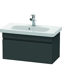 Duravit DuraStyle vasque match0 DS639904949 73 x 36,8 cm, graphite mat, coulissant 2000