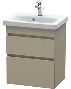 Duravit DuraStyle vanity unit DS640307575 50 x 36.8 cm, linen, 2 drawers, wall-hung