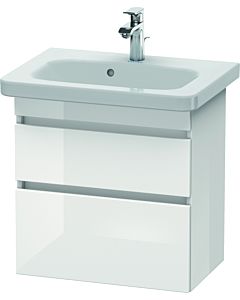 Duravit DuraStyle Waschtisch-Unterschrank DS647903535 58 x 36,8 cm, Eiche terra, 2 Schubkästen, wandhängend
