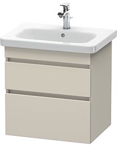 Duravit DuraStyle vanity unit DS648009191 58 x 44.8 cm, taupe, 2 drawers, wall-hung