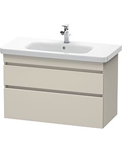 Duravit DuraStyle vanity unit DS648209191 93 x 44.8 cm, taupe, 2 drawers, wall-hung
