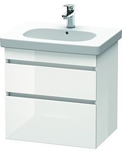Duravit DuraStyle Waschtisch-Unterschrank DS648303535 60 x 45,3 cm, Eiche terra, 2 Schubkästen, wandhängend