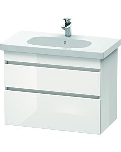 Duravit DuraStyle vanity unit DS648403535 80 x 45.3 cm, terra oak, 2 drawers, wall-hung