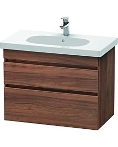 Duravit DuraStyle vanity unit DS648407979 80 x 45.3 cm, natural walnut, 2 drawers, wall-hung