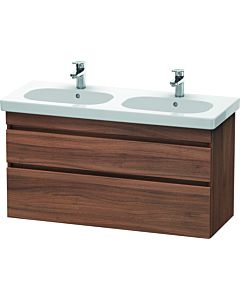 Duravit DuraStyle vanity unit DS648607979 115 x 45.3 cm, natural walnut, 2 drawers, wall-hung
