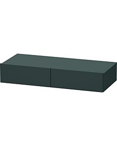 Duravit DuraStyle étagère tiroir DS827004949 100 x 44 cm, 2 tiroirs, graphite mat, avec support console