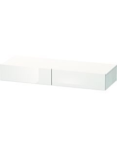Duravit DuraStyle drawer shelf DS827107918 120 x 44 cm, 2 drawers, natural walnut / matt white, with console support