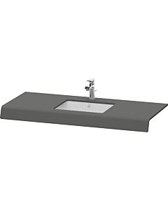 Duravit DuraStyle lavabo console DS828C04949 55x80x10cm, 2000 découpe, graphite mat