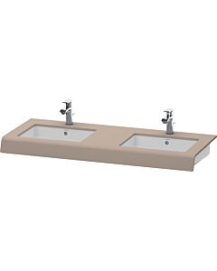 Duravit DuraStyle lavabo console DS829C04343 55x80x10cm, 2 découpes, le basalte mat