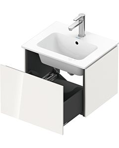 Duravit L-Cube vanity unit LC611802222 52x39.1x40cm, 2000 pull-out, wall-hung, white high gloss