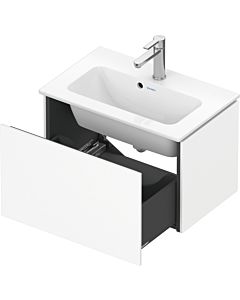Duravit L-Cube Waschtisch-Unterschrank LC615601818 62 x 39,1 cm, weiß matt, 1 Auszug, wandhängend