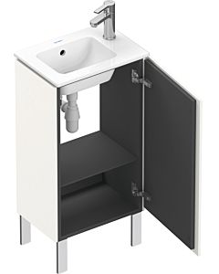 L-Cube Duravit vasque LC6273R2222 42x29,4x70,4cm, debout, porte à droite, blanc brillant