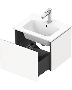 L-Cube Duravit vasque LC611801818 52x39,1x40cm, coulissant 2000 blanc , match2 mat