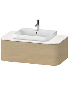 Duravit Happy D.2 HP494107171 35,4 x 100 x 55 cm, coulissant 2000 , console, pour Aufsatzbecken , chêne méditerranéen