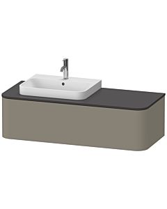 Duravit Happy D.2 HP4942L9292 35,4 x 130 x 55 cm, coulissant 2000 , pour Aufsatzbecken , gauche, Aufsatzbecken mat
