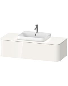 Duravit Happy D.2 HP4942M2222 35,4 x 130 x 55 cm, 2000 , pour Aufsatzbecken , milieu, blanc brillant