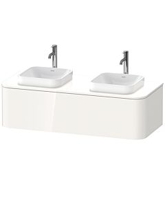 Duravit Happy D.2 Duravit match0 HP4943B2222 35,4 x 130 x 55 cm, coulissant 2000 , pour console, blanc brillant