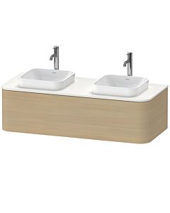 Duravit Happy D.2 Duravit match0 HP4943B7171 35,4 x 130 x 55 cm, coulissant 2000 , pour console, chêne méditerranéen
