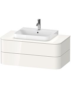 Duravit Happy D.2 Plus vanity unit HP497102222 100x55cm, for console, 2 drawers, for Aufsatzbecken , white high gloss