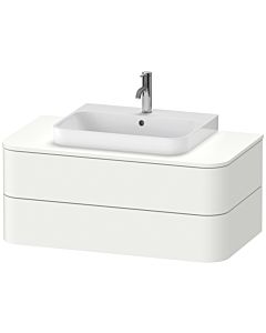 Duravit Happy D.2 Plus vanity unit HP497103636 100x55cm, for console, 2 drawers, for Aufsatzbecken , white satin finish