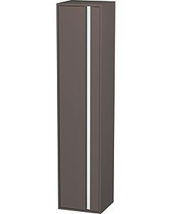 Duravit Ketho Hochschrank KT1255L4343 40 x 36 cm, links, basalt matt, 1 Tür