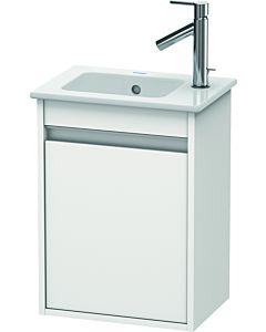 Duravit Ketho Waschtisch-Unterschrank KT6417L2222 40x28,5x55cm, wandhängend, Tür links, weiß hochglanz