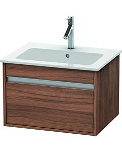 Duravit Ketho Waschtisch-Unterschrank KT641807979 60 x 47,5 cm, nussbaum natur, 1 Auszug, wandhängend