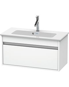 Duravit Ketho Waschtisch-Unterschrank KT642301818 80 x 38,5 cm, weiß matt, 1 Auszug, wandhängend