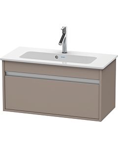 Duravit Ketho Waschtisch-Unterschrank KT642304343 80 x 38,5 cm, basalt matt, 1 Auszug, wandhängend