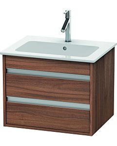 Duravit Ketho vanity unit KT642807979 60 x 47.5 cm, natural walnut, 2 drawers, wall-hung