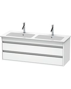 Duravit Ketho vanity unit KT643201818 127x47.5x48cm, 2 drawers, wall-hung, matt white