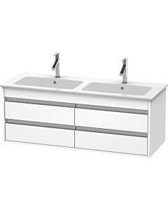 Duravit Ketho vanity unit KT643301818 127x47.5x48cm, 4 drawers, wall-hung, matt white