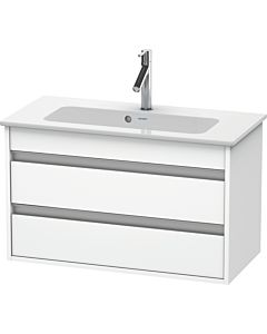 Duravit Ketho vanity unit KT645301818 80 x 38.5 cm, matt white, 2 drawers, wall-hung