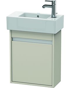 Duravit Ketho Waschtisch-Unterschrank KT6629L9191 45x22,5x55cm, wandhängend, Tür links, Taupe
