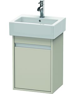 Duravit Ketho Waschtisch-Unterschrank KT6630L9191 40x32x55cm, wandhängend, Tür links, Taupe