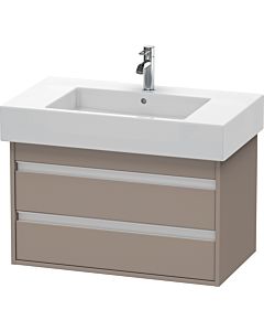 Duravit Ketho Waschtisch Unterschrank KT664004343 80 x 48 x 45,5 cm, basalt matt., wandhängend