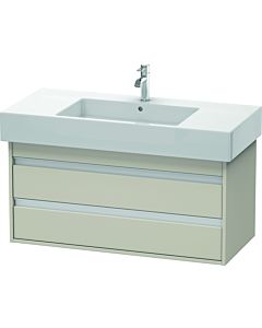 Ketho Duravit vasque KT664109191 100 x 45,5 cm, Taupe , 2 tiroirs, suspendu