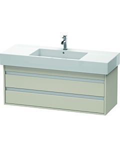 Ketho Duravit vasque KT664209191 120 x 45,5 cm, Taupe , 2 tiroirs, suspendu