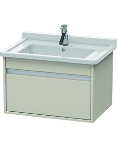 Duravit Ketho Waschtisch-Unterschrank KT666309191 65 x 45,5 cm, Taupe, 1 Auszug, wandhängend