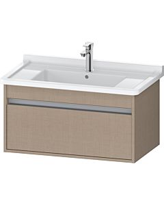 Duravit Ketho Waschtisch-Unterschrank KT666407575 80 x 45,5 cm, leinen, 1 Auszug, wandhängend