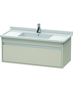 Ketho Duravit vasque KT666509191 100 x 45,5 cm, Taupe , 2000 coulissant, suspendu