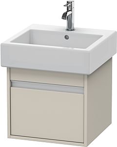 Duravit Ketho Waschtisch-Unterschrank KT668509191 45 x 44 cm, Taupe, 1 Auszug, wandhängend