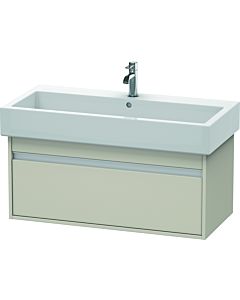 Duravit Ketho Waschtisch-Unterschrank KT668809191 95 x 44 cm, Taupe, 1 Auszug, wandhängend