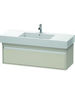 Duravit Ketho vanity unit KT669209191 120 x 45.5 cm, Taupe , 2000 pull-out, wall-hung