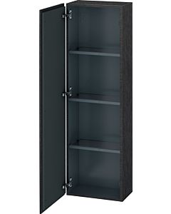 Duravit L-Cube armoire moyenne haute LC1168L7272 40x24,3x132cm, porte à gauche, chêne foncé brossé