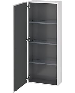 Duravit L-Cube Halbhochschrank LC1169R1616 50x24,3x132cm, Tür rechts, Eiche schwarz