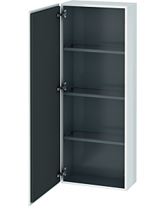 Duravit L-Cube armoire moyenne haute LC1169L2222 50x24,3x132cm, porte à gauche, blanc haute brillance