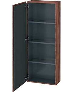 Duravit L-Cube Halbhochschrank LC1169L7979 50x24,3x132cm, Tür links, nussbaum natur