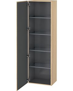 Duravit L-Cube cabinet LC1181L7171 50x36.3x176cm, door on the left, mediterane oak